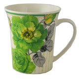 4 Piece Multicolor Ceramic Cup Coffee Mug Set