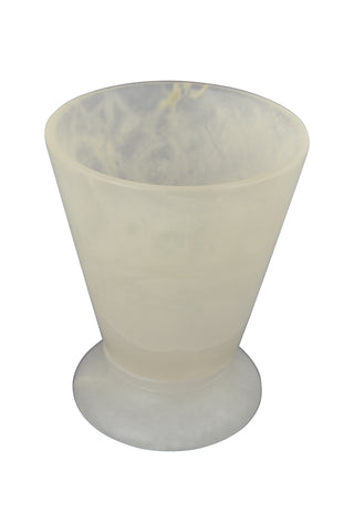 4" Inch Solid Alabaster Stone Vase