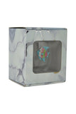 Large 18 oz Stemless Wine Glass with Multicolored Fish Jewels