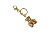 Keychain Charm Jeweled with Rhinestones - Panda in Gold