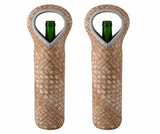 Neoprene Wine Tote Bag for Standard 750ml Bottle – Reusable Insulated Wine Gift Carrier, Soft Protective Wine Bottle Holder, 14" x 5" x 3", Stretch Fabric for Wine, Champagne & Liquor Gifts