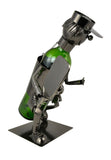 Pickleball Player Wine Bottle Holder 12" Tall