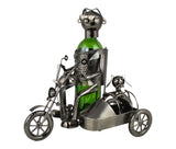 Motorcycle and Side Car Wine Bottle Holder 14" Tall