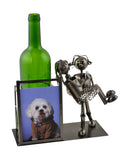 Metal Wine Bottle Holder – Romantic Couple
