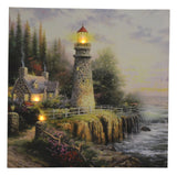 16x16 Lighthouse LED Enhanced Canvas Print