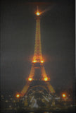 16X24 Eiffel Tower LED Enhanced Canvas Print