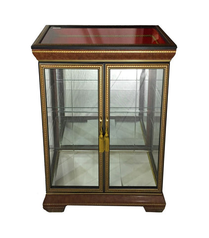 35" x 27" Inch Italian Wooden Accent Cabinet