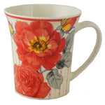 4 Piece Multicolor Ceramic Cup Coffee Mug Set