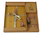 11pc Wine and Cheese Board Set