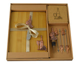 11pc Wine and Cheese Board Set