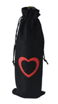 Red Heart Metal Bottle Stopper & Gift Bag