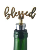Blessed Corkscrew & Bottle Stopper Gift Set