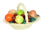 Capodimonte Mixed Fruit Basket with Handle