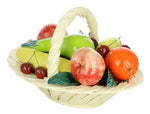 Capodimonte Mixed Fruit Basket with Handle