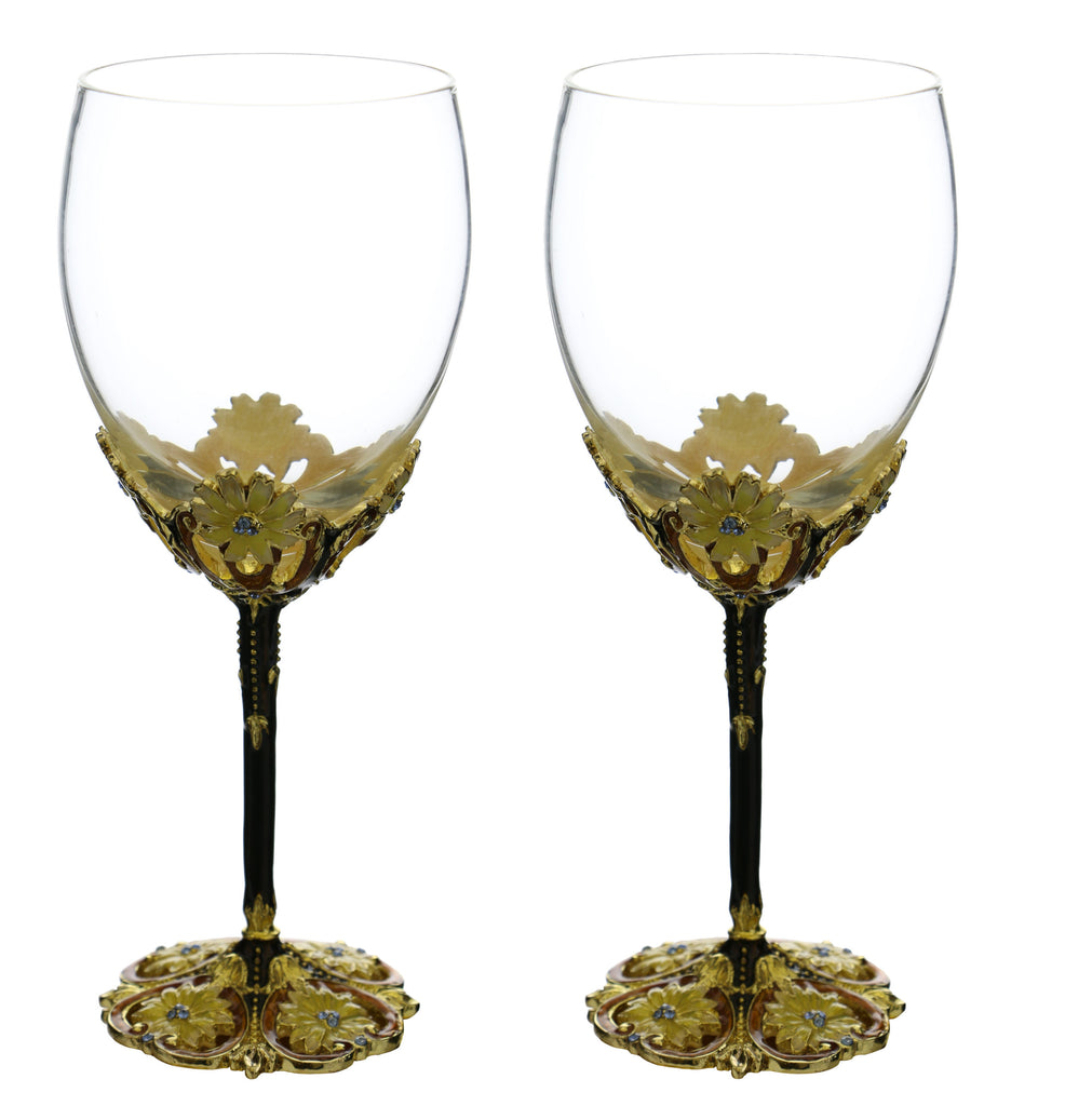 Jewel Wine Glass