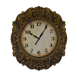 20" x 17" Inch Antique Victorian Baroque Style Vintage Wall Clock