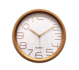 12" Inch Minimalist Rose Gold Wall Clock