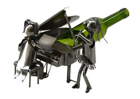 Singer and Piano Player Wine Bottle Holder