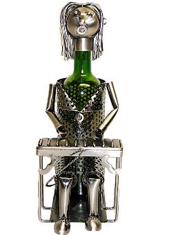 Pianist Piano Player Wine Bottle Holder