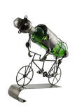 Bicyclist Bicycle Rider Wine Bottle Holder