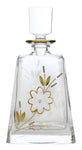 Floral and Crystal Decanter