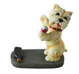 BBQ Cute Puppy Dog Wine Bottle Holder for Counter