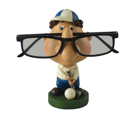 5" Inch Eyeglass Holder Stand Golfer
