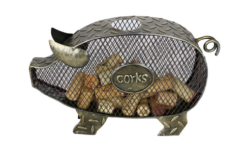 Metal Pig Cork Holder Cork Keeper